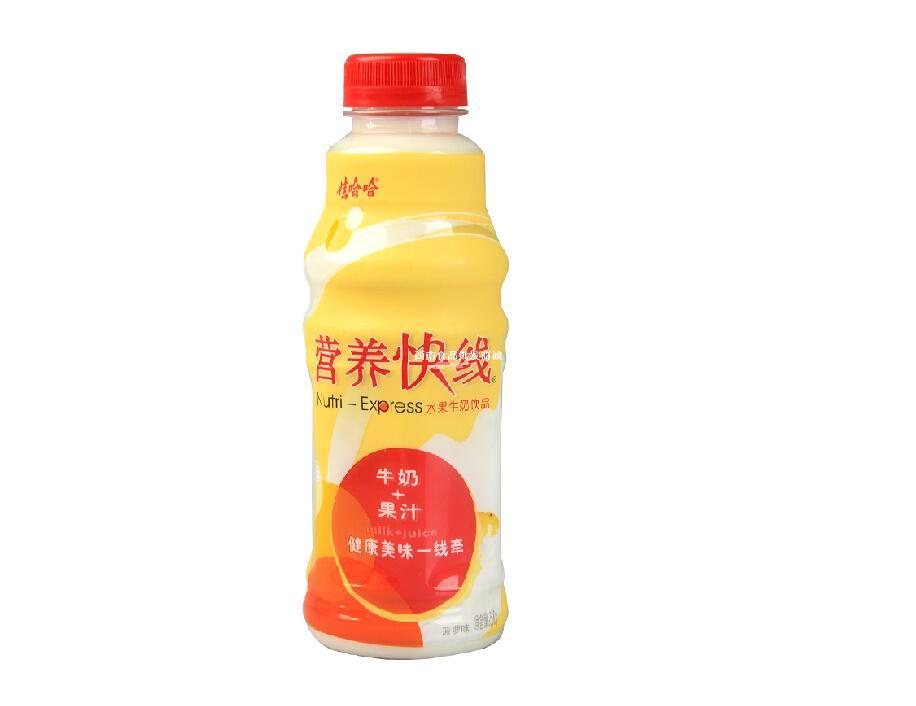 娃哈哈养快线,菠萝味,含乳饮料-娃哈哈营养快线菠萝味450ml(一件15瓶 不开零)-含乳饮料-酒水饮料-西南食品批发商城